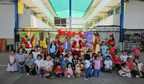 Hijos e hijas de los servidores judiciales participaron de chocolatada navideña