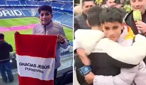 Niño venezolano se emociona al encontrar a ‘Pol Deportes’ en España y lo abraza: "Me inspira mucho"