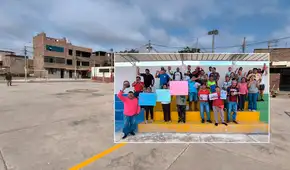 Vecinos y colegio se disputan losa deportiva en Chiclayo