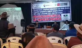 Aymaras desmontarán antenas si empresa Orocom no instala internet ni paga a sus proveedores en Puno