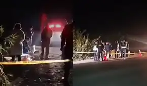 Encuentran cuerpo de una joven de 25 años acribillada a balazos en la Panamericana Norte en Huaura
