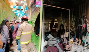Incendio en mercado de Juliaca deja pérdidas superiores a S/100 mil: fuego se habría iniciado durante trabajos de soldadura