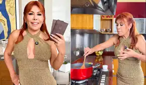 Magaly Medina causa polémica con su receta de chocolate navideño y los usuarios no dudaron en criticar su faceta culinaria: ''Pensé que era mazamorra''