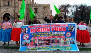 Puno se suma al rechazo contra Tía María y amenaza con huelga indefinida desde el 2026