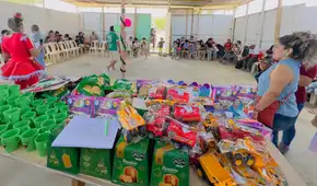 Jueces y personal del Módulo PCALP compartieron la alegría de la Navidad con niños y niñas de Castilla