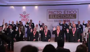 Elecciones 2026: 29 partidos políticos firmaron el Pacto Ético Electoral del JNE