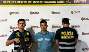 Cae presunto implicado en asesinato de mecánico en Iquitos