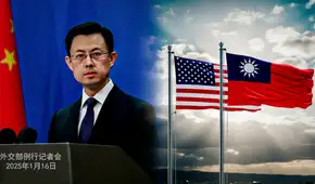 China exhorta a Estados Unidos 'parar de inmediato' la venta de armas a Taiwán valoradas en US$11.000 millones