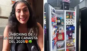 Trabajadora peruana revela el obsequio navideño de Jorge Luna y sorprende al incluir un refrigerador: "Nuevo rey de las canastas"