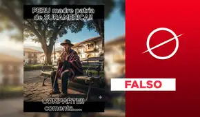 Adulto mayor no dijo que Bolivia pertenece al Perú y que fue separado de su patria: video fue hecho con IA