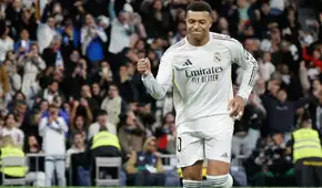 Kylian Mbappé marcó un tanto en la victoria del Real Madrid e igualó el récord de Cristiano Ronaldo