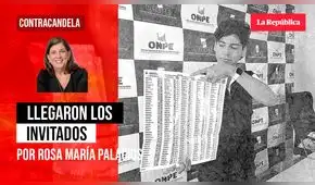 Llegaron los invitados, por Rosa María Palacios