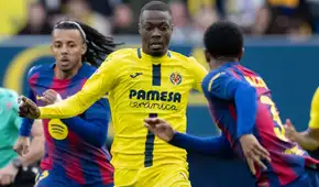 Barcelona - Villarreal EN VIVO por LaLiga de España desde La Cerámica: final del primer tiempo