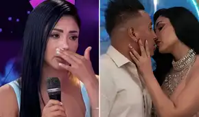 Pamela Franco se quiebra al declararle su amor a Christian Cueva en vivo: "Siempre he sentido algo muy fuerte por él"