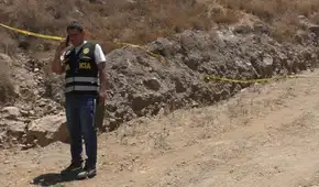 Arequipa: hallan restos humanos durante obras en zanjas en zona periférica