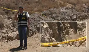 Arequipa: hallan restos humanos durante obras en zanjas en zona periférica