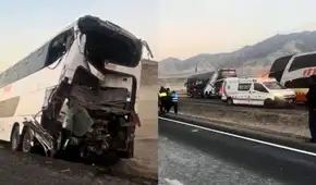 Trágico accidente en la Panamericana Norte: choque entre buses interprovinciales deja 28 heridos en Áncash