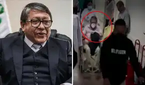 Con mascarilla y en silla de ruedas: video inédito de la fuga de Ciro Castillo tras orden de detención preliminar