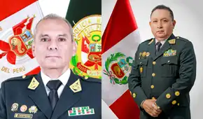 Cesan al número dos y tres del Alto Mando Policial