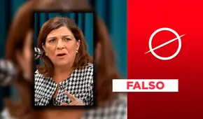 Video de Rosa María Palacios defendiendo y llamando "jefe" a Gustavo Gorriti fue creado con inteligencia artificial