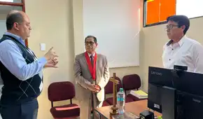 Presidente de la Corte Superior de Justicia del Santa realizó una visita de trabajo a los juzgados del Módulo Penal