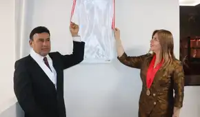 Presidenta de la Corte de La Libertad inaugura remodelación total del techo de la sede judicial de Ascope