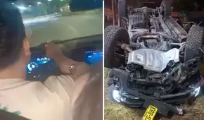 Joven padre muere y sus tres amigos quedan heridos en accidente de tránsito en Barranca: auto iba a 160 km/h