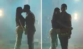 Cielo Fernández de Corazón Serrano y Axel Medina de La Única Tropical fueron captados besándose tras negar romance