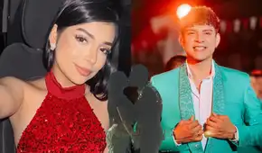 Cielo Fernández de Corazón Serrano y Axel Medina de La Única Tropical fueron captados besándose tras negar romance