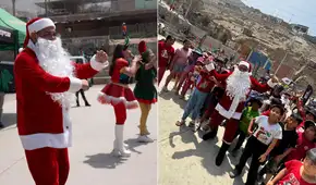 Papá Noel Motero: la campaña solidaria que recorrió Lima