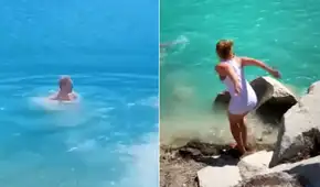 Turistas incumplen restricciones en el Huascarán y se bañan en las lagunas protegidas del Parque Nacional en Áncash