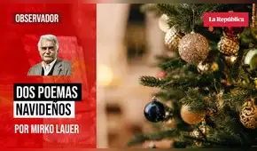 Dos poemas navideños, por Mirko Lauer