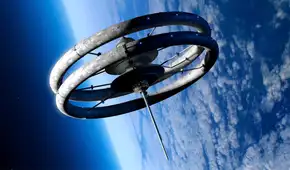 Parece de ciencia ficción: Rusia patenta una estación espacial giratoria capaz de generar su propia gravedad artificial