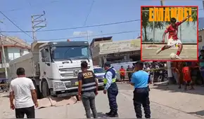 Piura: joven muere arrollado por tráiler en vísperas de Navidad