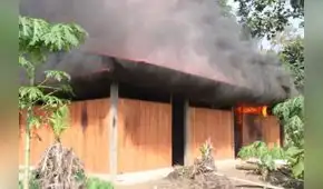 Amazonas: Mafia de minería ilegal ataca e incendia puesto de control socioambiental