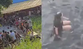 Loreto: colapso de balsa con 2.000 turistas casi desata tragedia durante paseo navideño