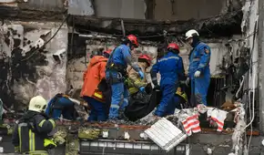 Rusia ataca a Kiev con drones y misiles a horas del encuentro entre Trump y Zelenski sobre plan de paz