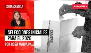 Selecciones iniciales para el 2026, por Rosa María Palacios