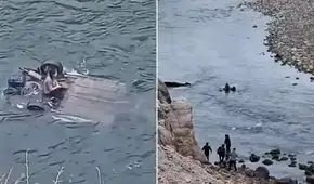 Familia cae al río Mantaro cuando viajaba de Lima a Huancayo por Año Nuevo: la madre es la única sobreviviente