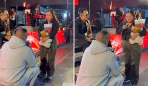 Joven le propuso matrimonio a su pareja en pleno concierto de Armonía 10, pero fue rechazado: "No puedo"