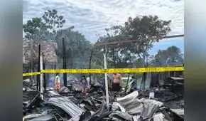 Iquitos: incendio deja 16 viviendas siniestradas y 24 familias en las calles a días de Año Nuevo