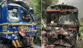 Choque frontal de dos trenes en ruta hacia Machu Picchu deja al menos 15 heridos