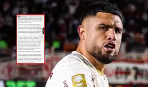 Rodrigo Ureña se despide de Universitario con duro mensaje: "Me quedo con lo que es la 'U' real"