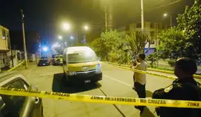 Atacan a balazos a chofer de combi en VES: delincuente fingió ser pasajero y dejó carta extorsiva