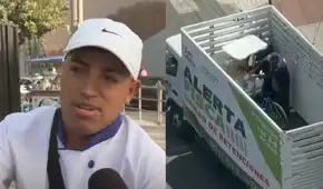 Dueño de carretilla intervenida por fiscalizadores de San Isidro asegura que es el cuarto puesto que le quitan: "Sigo comprando"