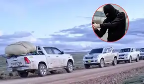 Puno: secuestran a rondero y conductores tras violento asalto en vía a zona minera