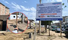 Extorsionadores dejan explosivo en obra de vías en Trujillo