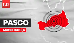 Temblor en Oxapampa: sismo de magnitud 3,6 se sintió en Pasco, según IGP