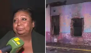 Madre que perdió su casa en incendio en La Victoria cuenta que siniestro fue causado por pirotécnico: "Metieron un cohetón por la ventana"