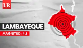 Temblor en Chiclayo: sismo de magnitud 4,1 se sintió esta tarde en Lambayeque, según el IGP